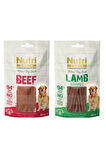 Nutri Canin 2 Çeşit Karma Fileto Köpek Ödülü 80 Gr. X 2 Adet