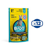 Bado Yaş Tavuklu Kısırlaştırılmış Kedi Maması 85 gr x 12 Adet