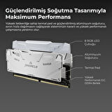 Timetec Pinnacle PKMD4U32C16CHW16G 16GB DDR4 3200Mhz 2Rx8 CL16 RGB Masaüstü Ram