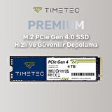 Timetec Elite MS40 4TB 5000/4700MB/s Gen4x4 22x80 M.2 NVMe SSD