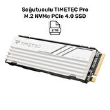 Timetec Pro MS47 2TB 5000/4400MB/s Gen4x4 22x80 M.2 NVMe SSD Beyaz