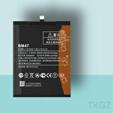 Tkgz - Xiaomi REDMİ 4X - BM47 - Batarya Pil Orijinal Sıfır