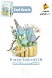 Panlos BOUTIQUE Serisi Mini Çiçek Buketi 529 Parça Oyuncak Yapım Seti -FFP1092