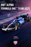 Cada BWT ALPINE F1 Formula Aracı 1/24 Scale -C55024W (300 Parça) Oyuncak Yapım Seti Blok