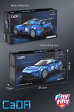 Cada Maserati GT2 1:24 C55031W (240 Parça) Oyuncak Yapım Seti Blok Araba FFCADA-C55031W