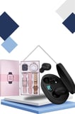 Nabız Ölçer Hediye Bileklikli Akıllı Saat ve Dijital Göstergeli Bluetooth Kulaklık Çoklu Şarj Girişi - Lisinya