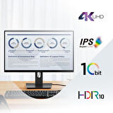 ViewSonic VG2762-4K 27" 4 ms 4K Pivot IPS 60 Hz Monitör - Teşhir