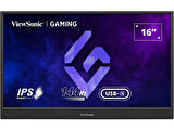 ViewSonic VA1655 15.6 inç 60Hz 7ms (Mini HDMI+Type-C) Full HD Taşınabilir Monitör