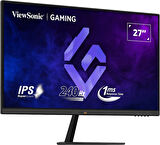 VIEWSONIC 27" VX2779A-HD-PRO FULLHD 1MS 240HZ IPS HDMI DP FREESYNC HDR10 SUPERCLEAR GAMING MONITOR
