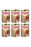 Tomi Kümes Hayvanlı  Gravy Soslu Köpek Konservesi 400 Gr. X 6 Adet