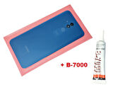 Huawei Uyumlu MATE 20 Lite Arka Pil Batarya Kapağı ( LENSLİ CAM ) (B-7000) MAVİ