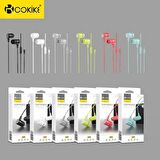 Cokike C7 Mikrofonlu Kulakiçi Kulaklık Jack Girişli Android Uyumlu 3.5 mm Kulaklık