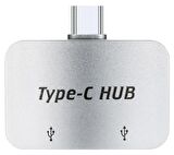 Type C To Usb 3.0 2 Port Hub 3.1 Çevirici Dönüştürücü Çoklayıcı Çoğaltıcı