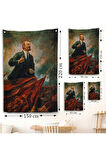 Sovyet lideri Vladimir Lenin Duvar Örtüsü-7677