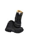 Extrem Unisex Siyah Kışlık Suya Dayanıklı Kürklü Bot Ayakkabı