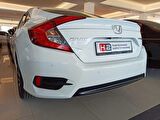 honda civic fc5 uyumlu arka tampon çıta karbon 2016-2020