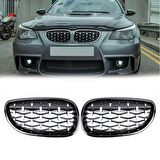 Bmw e60 diamnod böbrek ön panjur ızgara 2005+ krom
