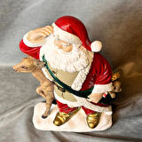 Uretti - Funda 1603 - El Yapımı Noel Baba Biblosu - 18 x 32 cm