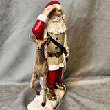 Uretti - Funda 1603 - El Yapımı Noel Baba Biblosu - 18 x 32 cm