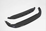 Vw golf 8 tampon altı lip piano black style tampon uyumlu