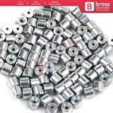 BCR009 Cam Kriko Kablo Halat Uç Pimi Tutma Perçini 6x4.85/1.7 mm 100 Adet