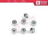 BCR016 Cam Kriko Kablo Halat Uç Pimi Tutma Perçini 6.5x5/1.7 mm 100 Adet