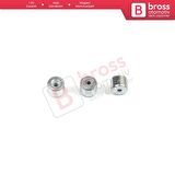 BCR016 Cam Kriko Kablo Halat Uç Pimi Tutma Perçini 6.5x5/1.7 mm 100 Adet