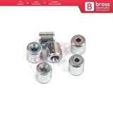 BCR026 Cam Kriko Kablo Halat Uç Pimi Tutma Perçini 5x5/1.7 mm mm 100 Adet