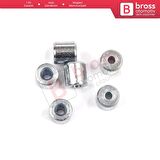 BCR026 Cam Kriko Kablo Halat Uç Pimi Tutma Perçini 5x5/1.7 mm mm 100 Adet