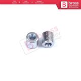 BCR026 Cam Kriko Kablo Halat Uç Pimi Tutma Perçini 5x5/1.7 mm mm 100 Adet