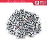 BCR026 Cam Kriko Kablo Halat Uç Pimi Tutma Perçini 5x5/1.7 mm mm 100 Adet