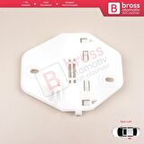 Renault Clio MK2 BB CB Thalia MK1 LB Symbol MK1 8200232508 İçin Arka Sol Cam Kriko Plastiği
