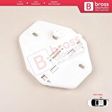 Renault Clio MK2 BB CB Thalia MK1 LB Symbol MK1 7700434304 İçin Arka Sağ Cam Kriko Plastiği