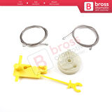 Renault Trafic MK2 Vivaro Primastar 2001-2015 7700311821 İçin Elektrikli Ön Sağ Cam Kriko Tamir Seti