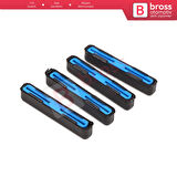 Mercedes W202 W203 W208 W209 W210 W211 W215 W219 W220 W240 W140 için Sunroof Perde Kılavuz Klipsi