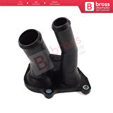 Ford Fusion Focus C-Max Fiesta Mondeo B-Max Ecosport için Termostat Alt Gövde Soğutma Flanş Kapağı