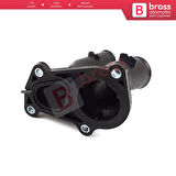 Ford Fusion Focus C-Max Fiesta Mondeo B-Max Ecosport için Termostat Alt Gövde Soğutma Flanş Kapağı