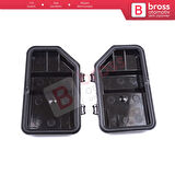 Ford Focus MK1 MK1.5  2001-2005 Makyajlı Kasa  İçin Far Arka Ampul Toz Kapağı Seti Sol Sağ