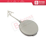 Seat Leon MK3 5F 2012-2016 Makyajsız Kasa 5F0807441 için Arka Çeki Demir Kapağı ASTARLI