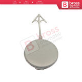 Seat Leon MK3 5F 2012-2016 Makyajsız Kasa 5F0807441 için Arka Çeki Demir Kapağı ASTARLI