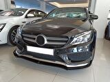 MERCEDES W205 2015-2018 C SERISI ÖN LIP BRABUS  - PIANO BLACK (PARLAK SIYAH)