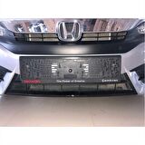 Honda civic fc5 uyumlu ön tampon alt çıta siyah 2 parça 2016-20