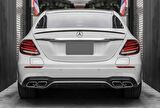MERCEDES W213 2016-2019 E SERISI TAIWAN STIL INCE SPOILER  - PIANO BLACK (PARLAK SIYAH)