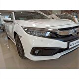 Honda civic fc5 uyumlu ön sis kaşı pianoblack 2019+ makyajlı