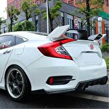 Honda civic fc5 bagaj üstü spoiler m model 2016+