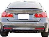 Bmw f30 m sport arka difüzör 2 çıkış 2013+