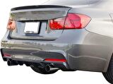 Bmw f30 m sport arka difüzör 2 çıkış 2013+