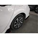 honda civic fc5 uyumlu arka çamurluk kabartma dizayn A  2016-20
