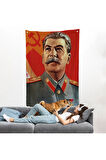 Joseph Stalin Rusya ve Sovyetler Birliği SSCB Duvar Örtüsü-7683