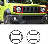 Suzuki jimny ön far koruma demiri çerçevesi 2019+